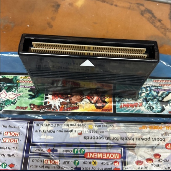 Original Ninja Commando Neo Geo MVS Alpha Japanese Version Arcade Game Cart Pcb - Picture 7 of 7